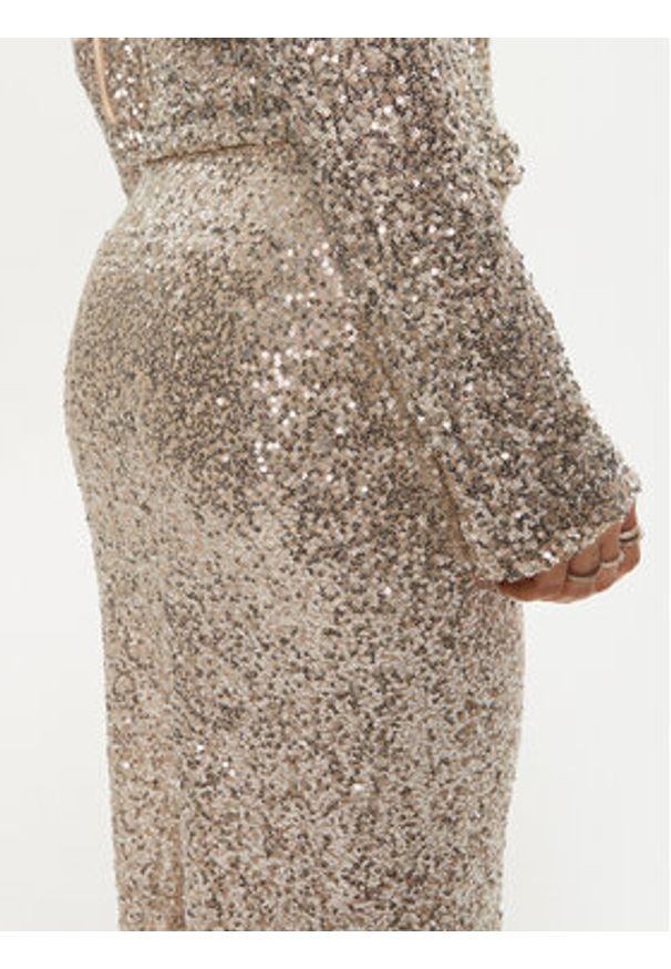 Bruuns Bazaar Spódnica maxi Joanelle BBW4195 Beżowy Slim Fit. Kolor: beżowy. Materiał: syntetyk
