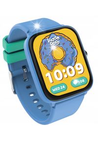 NoName - Zegarek Smartwatch dla Dziecka Kidoboo Niebieski Smart Watch Krokomierz Gry. Rodzaj zegarka: smartwatch. Kolor: niebieski #1