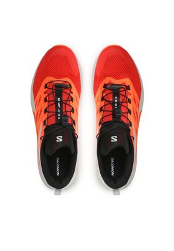 salomon - Salomon Buty do biegania Sense Ride 5 L47046200 Pomarańczowy. Kolor: pomarańczowy. Materiał: materiał