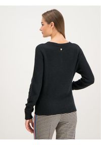 My Twin Sweter 192MT3220 Czarny Regular Fit. Kolor: czarny #3