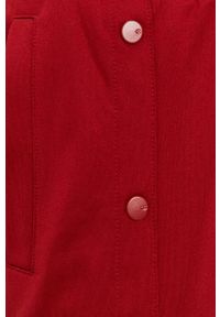 Champion Spodnie 112311 damskie kolor bordowy gładkie. Kolor: czerwony. Wzór: gładki #2