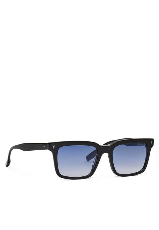 Trussardi Jeans - Trussardi Okulary przeciwsłoneczne TSM9064 Czarny. Kolor: czarny