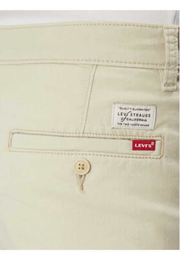 Levi's® Szorty materiałowe XX 17202-0081 Khaki Regular Fit. Kolor: brązowy. Materiał: bawełna