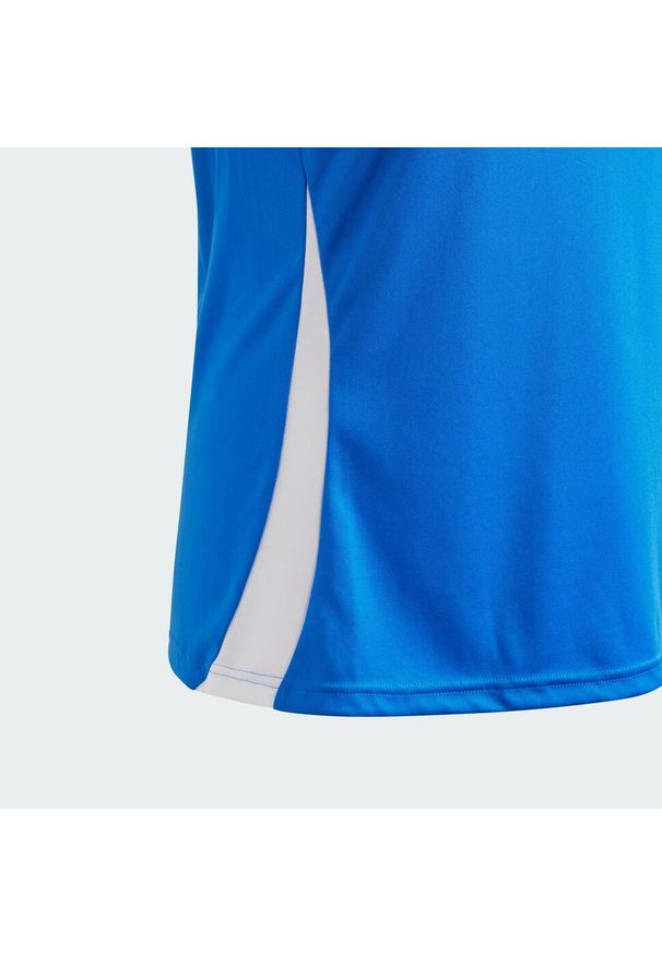 Adidas - Koszulka Italy 24 Home Fan. Kolor: niebieski. Materiał: materiał. Sport: piłka nożna