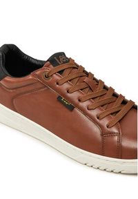 Lee Sneakersy Turon Men Low 50243027.JCU Brązowy. Kolor: brązowy. Materiał: skóra