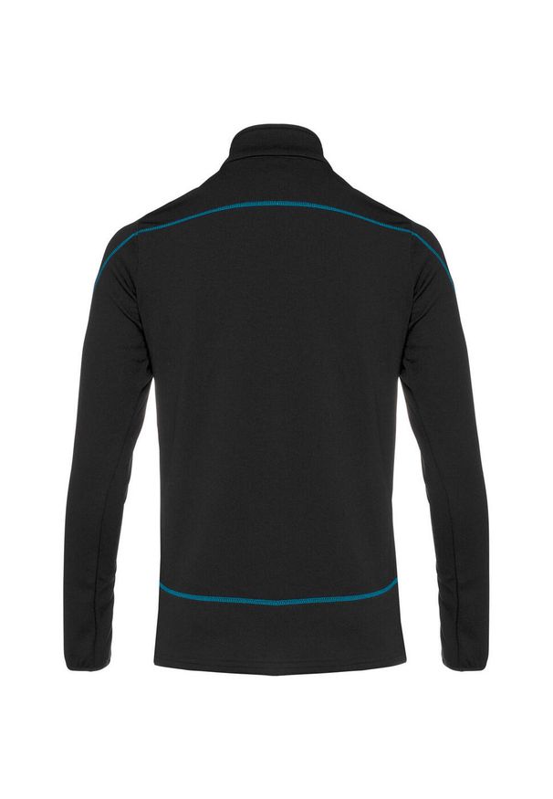 Koszulka męska Protest HUMANS 1/4 zip top. Kolor: czarny. Sezon: zima. Sport: narciarstwo