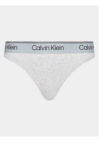 Calvin Klein Underwear Stringi 000QF7188E Szary. Kolor: szary. Materiał: bawełna #4