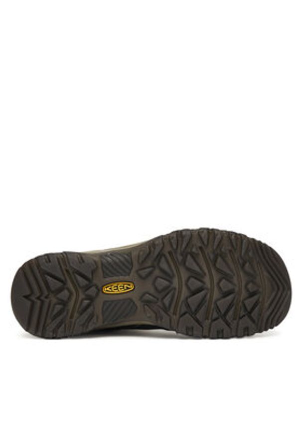 keen - Keen Trekkingi Targhee IV Mid Wp 1030688 Zielony. Kolor: zielony. Materiał: nubuk, skóra. Sport: turystyka piesza