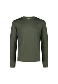 Koszulka męska techniczna CMP 34N0897. Kolor: zielony. Sport: turystyka piesza #1