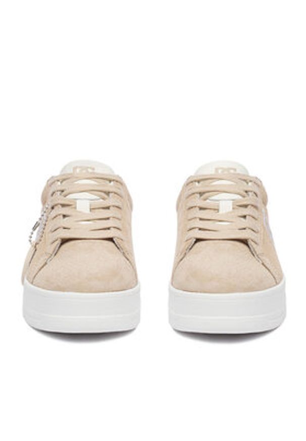 DC Sneakersy CEO-WP40-24302 Beżowy. Kolor: beżowy. Materiał: zamsz, skóra