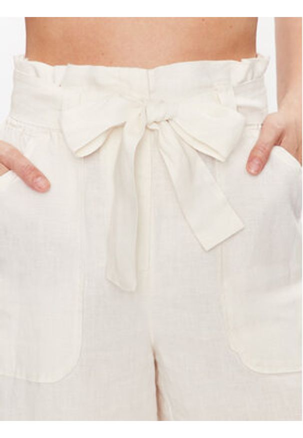 MAX&Co. Kuloty Finestra 71311723 Écru Relaxed Fit. Materiał: len