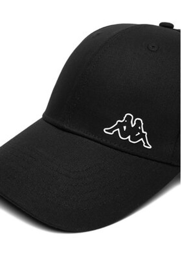 Kappa Czapka z daszkiem KAP-U3-001-SS25 Czarny. Kolor: czarny. Materiał: materiał, bawełna