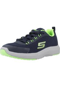 skechers - Tenisówki Skechers Model Dynamic Tread-nitrod Kolor Niebieski. Kolor: niebieski. Materiał: syntetyk, tkanina. Model: Skechers Sport. Sport: turystyka piesza