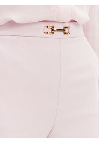 Elisabetta Franchi Szorty materiałowe SH-007-51E2-V240 Różowy Regular Fit. Kolor: różowy. Materiał: syntetyk