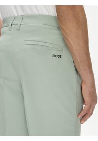 BOSS Szorty materiałowe S_Commuter_10.5 inch 50540337 Zielony Slim Fit. Kolor: zielony. Materiał: syntetyk #2