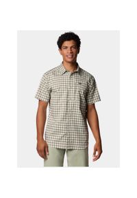 columbia - Koszulka turystyczna męska Columbia Silver Ridge Utility Lite Novelty. Kolor: zielony. Długość rękawa: krótki rękaw. Długość: krótkie. Sport: turystyka piesza #1