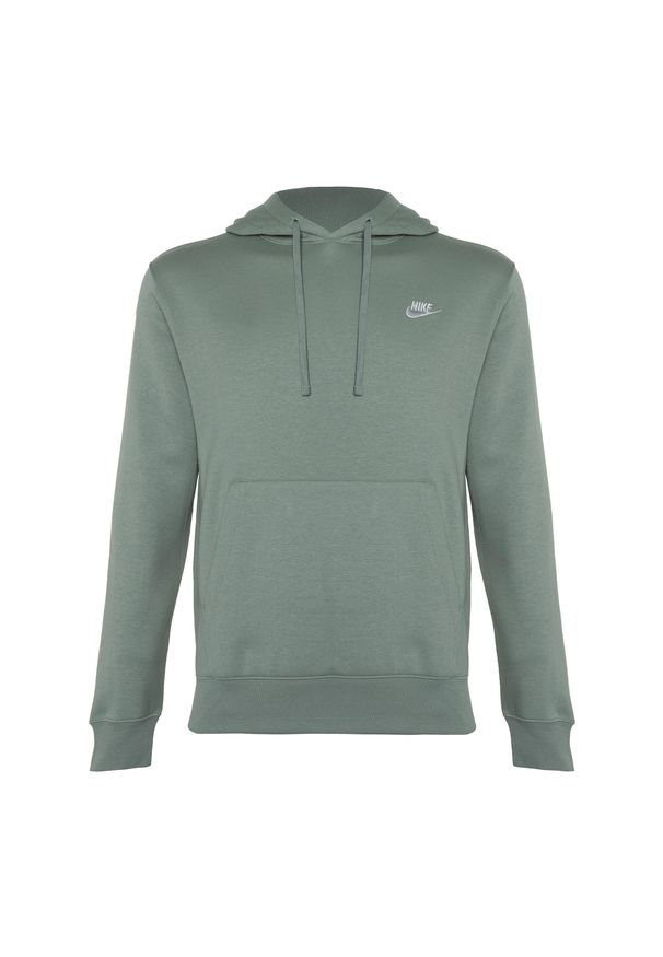 Bluza męska Nike Sportswear Club Fleece Hoodie. Kolor: zielony. Sport: fitness