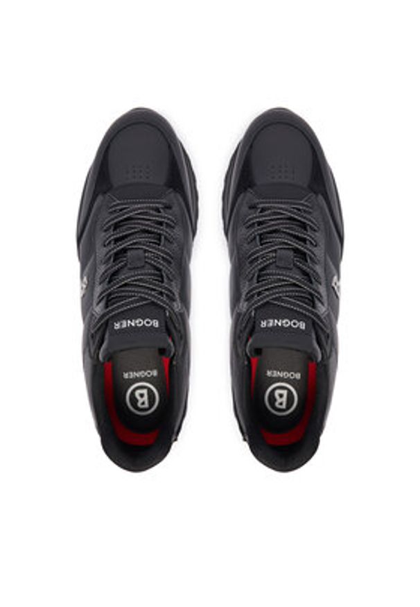 Bogner Sneakersy Newport 10 A 12540505 Czarny. Kolor: czarny. Materiał: skóra