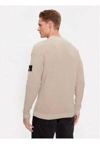 Calvin Klein Jeans Sweter J30J323986 Écru Regular Fit. Materiał: bawełna #3