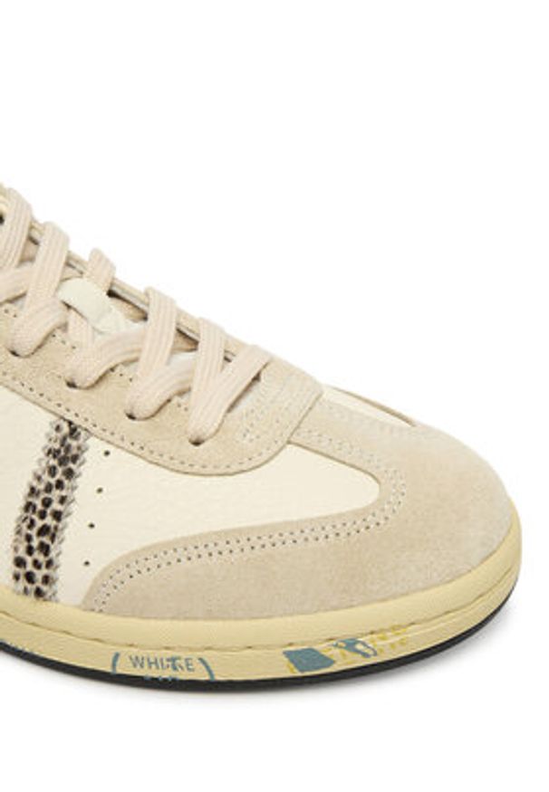 Premiata Sneakersy Bonnied Var 7692 Beżowy. Kolor: beżowy. Materiał: zamsz, skóra