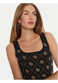 Guess Sukienka dzianinowa Sarah W4BK98 Z3JD2 Czarny Slim Fit. Kolor: czarny. Materiał: syntetyk #4