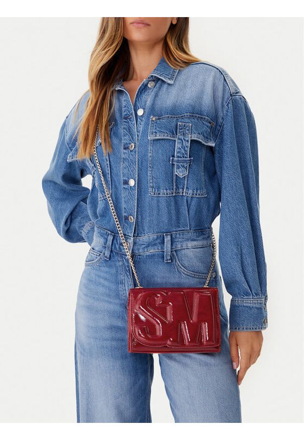 Steve Madden Torebka Bzoie SM13002239 Czerwony. Kolor: czerwony. Materiał: skórzane