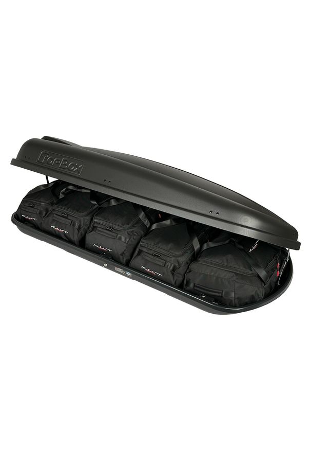KJUST - Torby Do Boksu Dachowego Topbox 480 5Szt Kjust. Kolor: czarny. Styl: sportowy