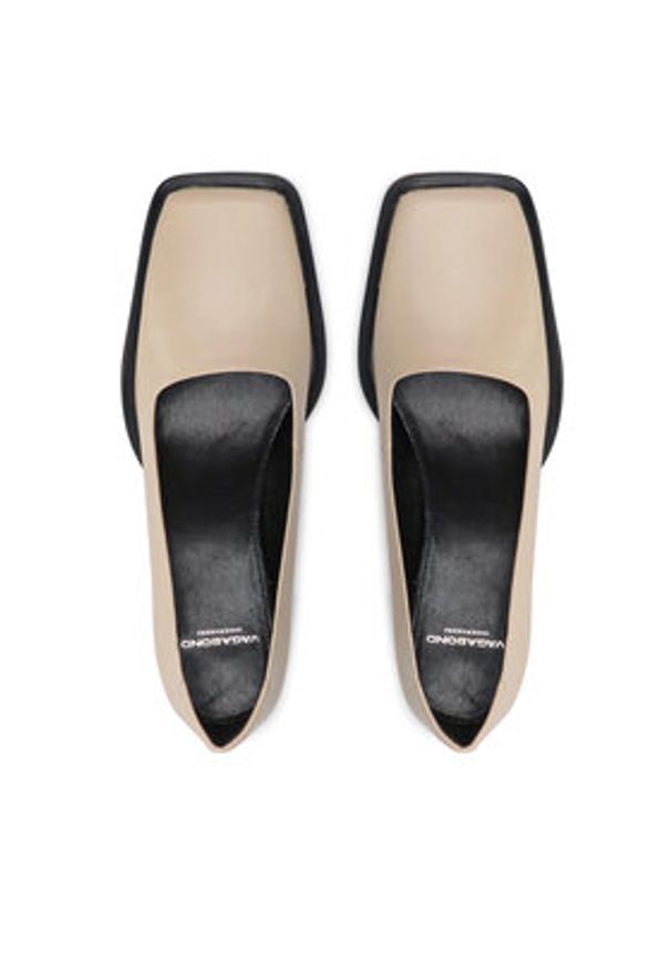 Vagabond Shoemakers Czółenka Edwina 5310-101-32 Beżowy. Kolor: beżowy. Materiał: skóra