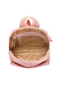 Wittchen - Damski plecak z półokrągłą kieszenią. Kolor: różowy. Materiał: skóra ekologiczna. Styl: elegancki, casual, klasyczny #6