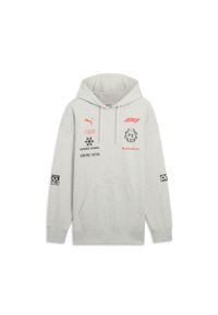 Bluza z kapturem Puma F1 Racing. Typ kołnierza: kaptur. Kolor: szary. Sport: fitness #1