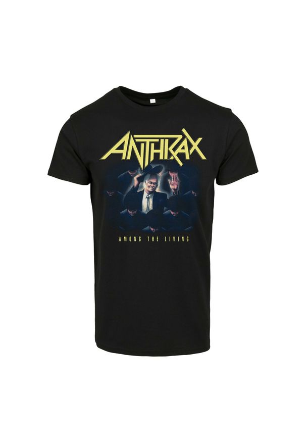 Koszulka Urban Classics Anthrax Among The Living Follow Me. Kolor: czarny
