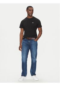 Barbour T-Shirt Essential Sports MTS0331BK31 Czarny Tailored Fit. Kolor: czarny. Materiał: bawełna #3