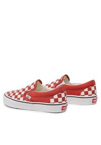 Vans Tenisówki Classic Slip-On VN000BVZ49X1 Czerwony. Zapięcie: bez zapięcia. Kolor: czerwony. Materiał: materiał #3