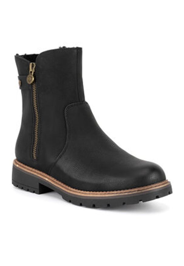 Go Soft Botki CEO-WS6207-10 Czarny. Kolor: czarny. Materiał: materiał
