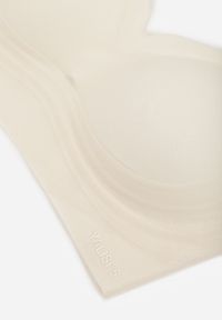 Renee - Jasnobeżowy Elastyczny Biustonosz Bezszwowy Bez Fiszbin Edaelia. Kolor: beżowy. Materiał: jeans #2