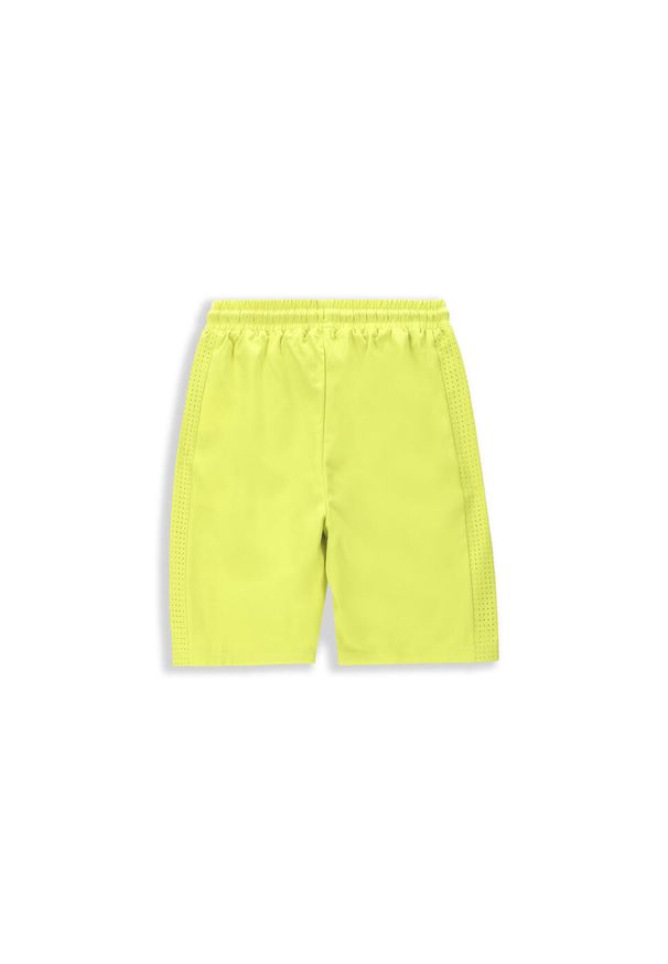 Spodenki sportowe dziecięce Lemon Explore WL4 do kolan. Kolor: zielony. Materiał: poliester, elastan. Długość: do kolan. Styl: sportowy. Sport: fitness