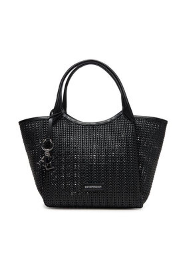 Emporio Armani Torebka EW001009 AF14309 UC001 Czarny. Kolor: czarny. Materiał: skórzane