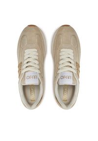 Liu Jo Sneakersy BA5035 PX618 S3666 Beżowy. Kolor: beżowy. Materiał: skóra, zamsz #2