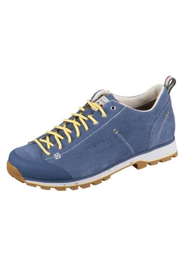 Buty do chodzenia damskie Dolomite 54 Low Evo. Zapięcie: sznurówki. Kolor: niebieski. Materiał: skóra, tkanina, zamsz, materiał, syntetyk. Szerokość cholewki: normalna. Sport: turystyka piesza