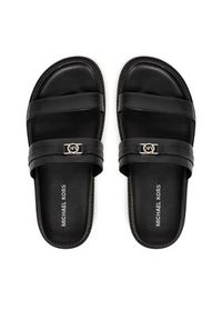 MICHAEL Michael Kors Klapki Mandy Flat Sandal 40S5MAFS2L Czarny. Kolor: czarny. Materiał: skóra #6