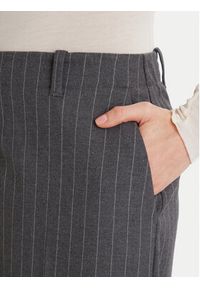 TOMMY HILFIGER - Tommy Hilfiger Spodnie materiałowe WW0WW47550 Szary Wide Leg. Kolor: szary. Materiał: syntetyk