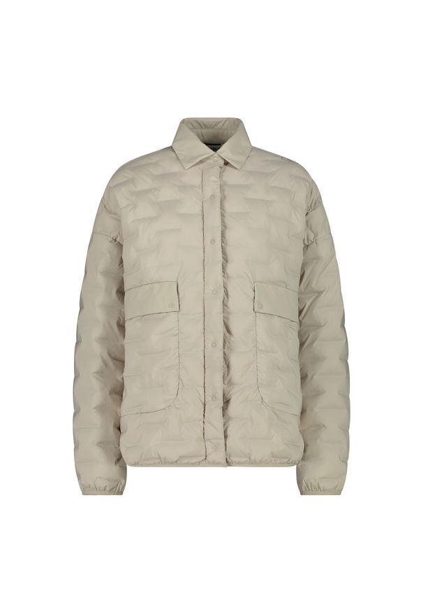 Damska kurtka puchowa CMP. Kolor: beżowy, wielokolorowy, zielony. Materiał: puch. Sezon: zima. Sport: narciarstwo