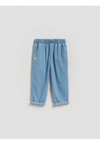 Reserved - Jeansy relaxed fit - niebieski. Kolor: niebieski. Materiał: jeans #1