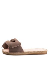 Manebi Espadryle Sandals With Bow K 1.9 J0 Brązowy. Kolor: brązowy. Materiał: zamsz, skóra #7
