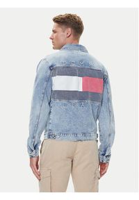 Tommy Jeans Kurtka jeansowa Ryan DM0DM21242 Niebieski Regular Fit. Kolor: niebieski. Materiał: bawełna #5