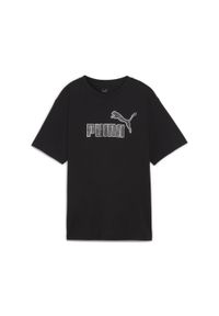 Koszulka Kobieta Puma Ess+ Marbleized Relaxed czarny. Kolor: czarny. Sport: joga i pilates #1