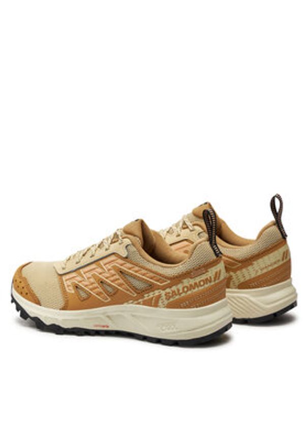 salomon - Salomon Sneakersy Wander L47436200 Beżowy. Kolor: beżowy. Materiał: skóra, nubuk