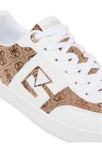 Guess Sneakersy FLTNC2 ELE12 Biały. Kolor: biały. Materiał: skóra #3
