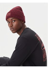Quiksilver Czapka CEO-QS-M3-001-AW25 Bordowy. Kolor: czerwony. Materiał: materiał, wiskoza #3
