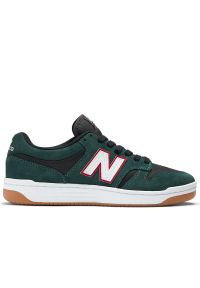 Buty unisex New Balance NM480FOY - zielone. Kolor: zielony. Materiał: guma, syntetyk, zamsz, materiał, skóra. Szerokość cholewki: normalna. Sport: bieganie